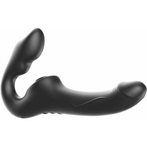 Vibračný strapless pripínací penis s diaľkovým ovládaním Magic Mike (21 cm)