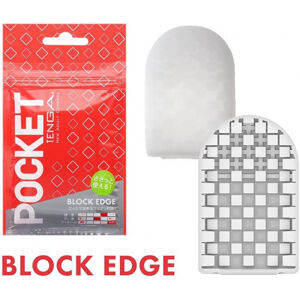 Tenga Pocket jednorazový masturbátor (7 cm), červený