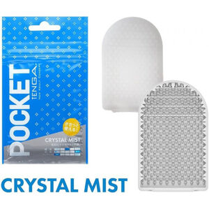 Tenga Pocket jednorazový masturbátor (7 cm), modrý