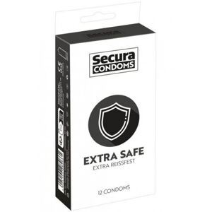 Secura Extra Safe - zosilnené kondómy (12 ks)