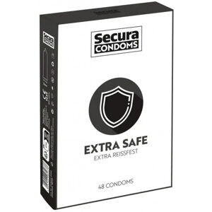 Secura Extra Safe - zosilnené kondómy (48 ks)