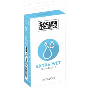 Secura Extra Wet - extra lubrikované kondómy (12 ks)