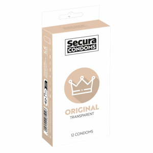 Secura Original - klasické kondómy (12 ks)