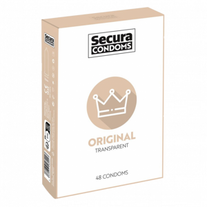 Secura Original - klasické kondómy (48 ks)