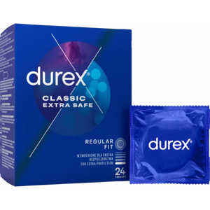 Durex Extra Safe - zosilnené kondómy (24 ks)