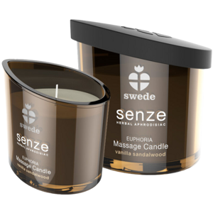 SWEDE - SENZE EUPHORIA MASSAGE CANDLE - VANILLA, SANDALWOOD