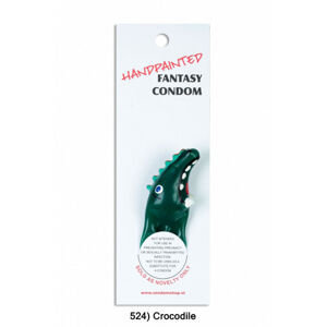 ERCO Crocodile žartovný kondóm