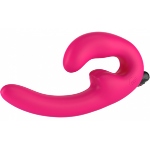 Fun Factory Sharevibe – strapless pripínací penis, ružový + darček Toybag