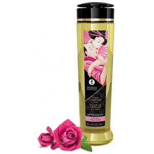 Shunga Aphrodisia masážny olej ruža (240 ml)