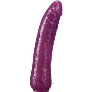 Gélové dildo Purple (20 cm)