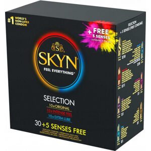 SKYN Selection – mix bezlatexových kondómov (35 ks)