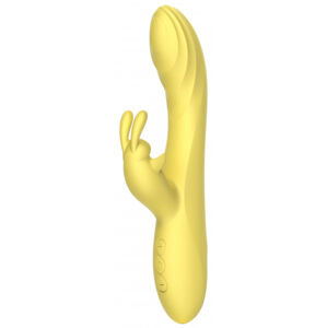 Vibrátor s výbežkom na klitoris Bee (21 cm)