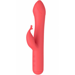 Vibrátor s výbežkom na klitoris Tulip (22 cm)