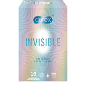 Durex Invisible – tenké kondómy (16 ks)