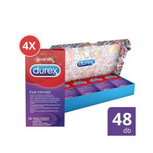Balenie kondómov Durex s tenkým dizajnom, v ekonomickom balení