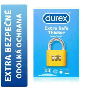 Durex Extra Safe krabička SK distribúcia 18 ks