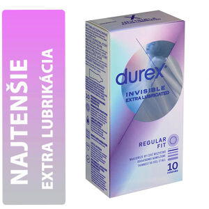 Durex Invisible Extra Lubricated krabička SK distribúcia