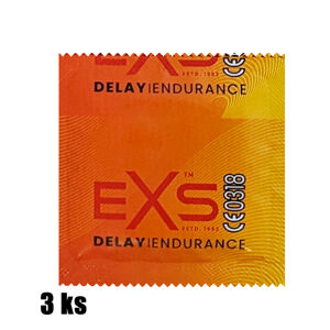 EXS Endurance Delay znecitlivujúce kondómy 3 ks