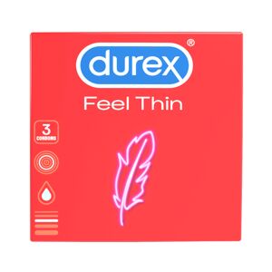 Durex Feel Thin - kondómy s realistickým pocitom (3ks)