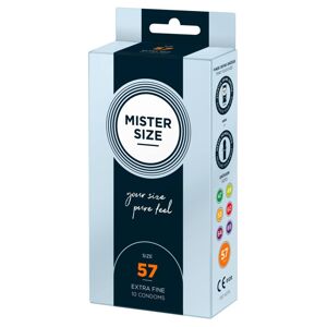Mister Size tenká ochrana - 57mm (10ks)