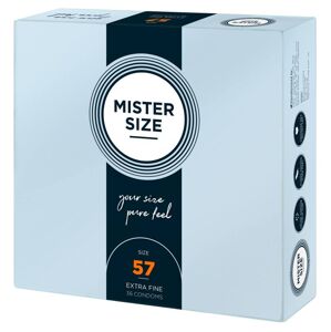 Tenké kondómy Mister Size - 57 mm (36 ks)