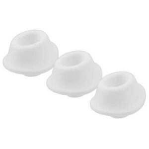 Womanizer Premium M - náhradné sacie hlavice set - biela (3 ks)