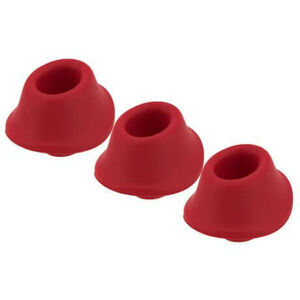 Womanizer Premium M - sada náhradných zvončekov - červená (3ks)