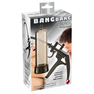 You2Toys Bang Bang - nožnicová pumpa na penis (čierna)