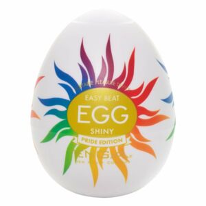 TENGA Egg Shiny Pride - masturbačné vajíčko (1ks)