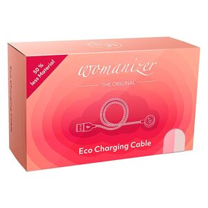 Womanizer Premium - magnetický USB nabíjací kábel (biely)