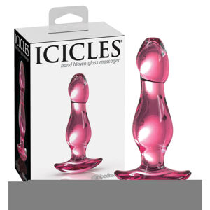 Pipedream Icicles No. 73 - análny kolík v tvare penisu (ružový)