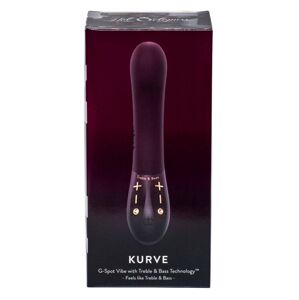 Hot Octopuss Curve - dobíjací, vodotesný vibrátor na bod G (fialový)