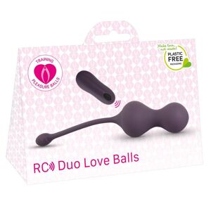 You2Toys RC Duo - dobíjacie vibračné vajíčko duo (fialové)