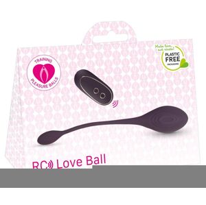 You2Toys RC Love Ball - dobíjacie rádiom riadené vibračné vajíčko (fialové)