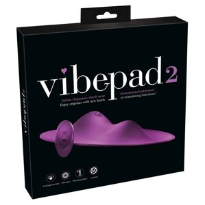 VibePad 2 - dobíjací, rádiom riadený vibrátor na lízanie vankúšov (fialový)