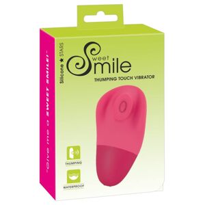 SMILE Thumping Touch - dobíjací pulzujúci vibrátor na klitoris (ružový)