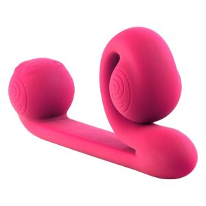 Snail Vibe Duo - dobíjací stimulačný vibrátor 3v1 (ružový)