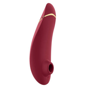 Womanizer Premium 2 - nabíjací, vodotesný stimulátor klitorisu (červený)