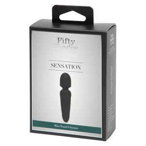50 odtieňov sivej Sensation Wand - mini masér (čierny)