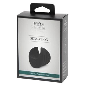 Fifty Shades of Grey - Sensation bezdrôtový vibrátor so žaluďom (čierny)