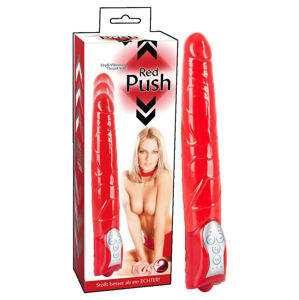 You2Toys Red Push - realistický vibrátor (27 cm)