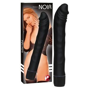 You2Toys Noir - vibrátor čiernej farby (19 cm)