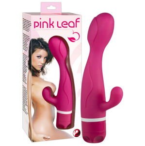 You2Toys Pink Leaf - vibrátor s ramenom na klitoris