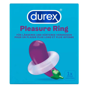 Durex Pleasure Ring - priehľadný krúžok na pôžitok