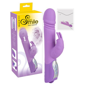 SMILE Push – úžasný klitoris vibrátor s ramenom (fialový)