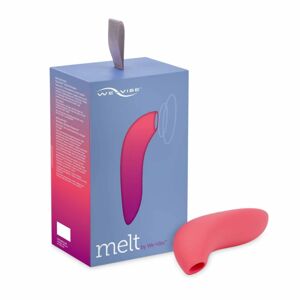 We-Vibe Melt – nabíjací vodotesný smart stimulátor klitorisu (koralový)