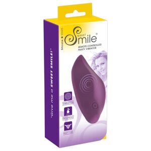 SMILE Panty - rádiovo ovládaný, vodotesný vibrátor na klitoris (fialový)