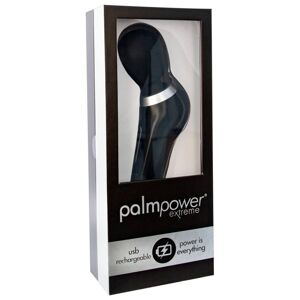 PalmPower Extreme Wand - dobíjací masážny vibrátor (čierny)
