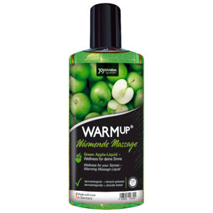 Joydivision Präparate WARMup - masážny olej s hrejivým účinkom zelené jablko (150 ml)