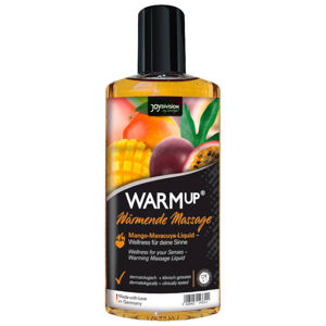JoyDivision WARMup - hrejivý masážny olej - mango-marakuja (150 ml)